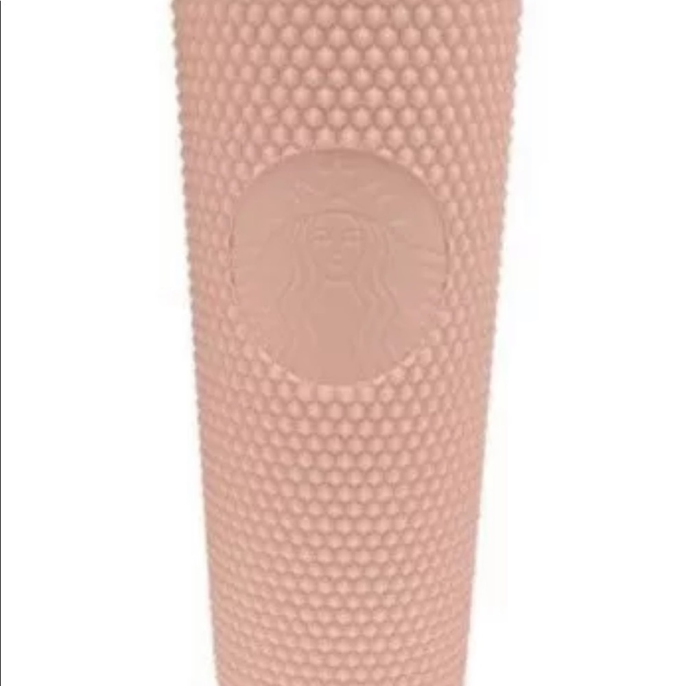 Starbucks Matte Pink Studded Cold Cup Tumbler NEW - Picture 3 of 5